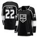 Women's Fanatics Branded Trevor Lewis Black Los Angeles Kings Home Breakaway Player Jersey