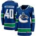 Women's Fanatics Branded Elias Pettersson Blue Vancouver Canucks Home Breakaway Player Jersey