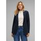 Longblazer STREET ONE Gr. 38, blau (deep blue) Damen Blazer