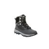 Outdoorwinterstiefel JACK WOLFSKIN "EVERQUEST TEXAPORE HIGH W", Damen, Gr. 39,5, grau (anthrazit), Synthetik, Textil, Leder, sportlich, Schuhe, Winterboots, Winterstiefel, Snowboots, Winterschuhe, gefüttert