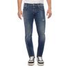 Stoffhose LE TEMPS DES CERISES "JEAN HOMME TRIOLET", Herren, Gr. 27, US-Größen, blau, 100% Baumwolle, Hosen, mit kleinen Used-Elementen