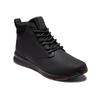 Stiefel DC SHOES "Mason 2", Gr. 13(47), schwarz, Obermaterial: Leder [Kuh] / Futter: Textil / Außensohle: Gummi, Schuhe