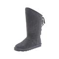 Bearpaw Women's Phylly Slouch Boots, Grey Charcoal 030, 8 UK