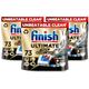 Finish Ultimate Plus Infinity Shine Dishwasher Tablets | Fresh | 73 Dishwasher Tabs | For Unbeatable* Clean & Diamond Shine (Pack of 3)