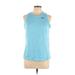 Nike Active T-Shirt: Blue Activewear - Women's Size Large