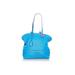 Fendi Leather Shoulder Bag: Blue Bags