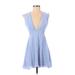 NBD X the NAVEN twins Casual Dress: Blue Dresses - Women's Size X-Small