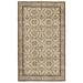 Beige 65" x 106" L Area Rug - Lofy Atina Oriental Machine Woven Rectangle 5'5" x 8'10" Wool/ Area Rug in 106.0 x 65.0 x 0.4 in whiteWool | Wayfair