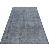 Blue 51" x 90" L Area Rug - Lofy Atina Oriental Machine Woven Rectangle 4'2" x 7'6" Wool/ Area Rug in 90.0 x 51.0 x 0.4 in brownWool | Wayfair