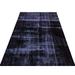 Blue 54" x 97" L Area Rug - Lofy Atina Oriental Machine Woven Rectangle 4'6" x 8'1" Wool/ Area Rug in 97.0 x 54.0 x 0.4 in black/gray/indigoWool | Wayfair