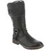 Rieker Dominika 74 - Womens Euro 41 US 9.5 Grey Boot Medium