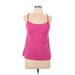 Nike Active Tank Top: Pink Activewear - Women's Size Large