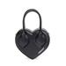 Logo Lettering Heart-shaped Tote Bag