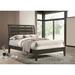 Coaster Furniture Serenity Panel Bed Rich Merlot And Mod Grey