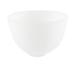 8X5CM Home Use Odorless Anti-drop Silicone Bowl Facial Mask Mixing Bowl Prep Measuring Bowl (S White)