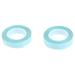 2 Rolls of Double Sided Tapes for Wig Hair Extension Tape for Hand-woven Wig Double Sided Extension Tapes for Women Girls (Blue)