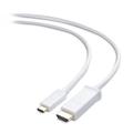 Cable Matters USB C to HDMI Cable (USB-C to HDMI Cable) Supporting 4K 60Hz in White 6 ft - Thunderbolt 3 Port Compatible with MacBook Pro Dell XPS 13 HP Spectre x360 Surface Pro and More