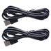 100cm Micro USB Data Cable Universal 2A Data Syncing Fast Charging Cable Cord Micro USB Charger for Phones Tablets Galaxy S7/ S6 (Black)