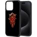 Compatible with iPhone 13 (6.1 inch) Phone Case hard (PC) back and soft (TPU) side-Star Wars Darth Maul 1CF2108