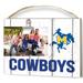 McNeese State Cowboys 8" x 10" Weathered Clip It Frame