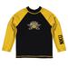 Infant Vive La Fete Black/Gold Northern Kentucky University Norse Solid Contrast Rash Guard