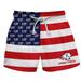 Toddler Vive La Fete Red/Blue Utah Tech Trailblazers Flag Swim Trunks