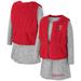 Girls Toddler Colosseum Red Wisconsin Badgers Meowing Vest & Dress Set