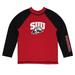 Youth Vive La Fete Red/Black Southern Utah Thunderbirds Solid Contrast Rash Guard