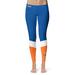 Women's Vive La Fete Blue/Orange Morgan State Bears Color Block Yoga Leggings