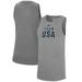 Women's Nike Gray Team USA Tomboy Performance Tank Top