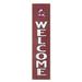 South Carolina State Bulldogs 12'' x 48'' Welcome Outdoor Leaner