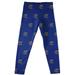 Youth Girls Vive La Fete Blue NYC College of Tech All Over Print Leggings