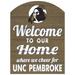 University of North Carolina at Pembroke Braves 16'' x 22'' Indoor/Outdoor Marquee Sign