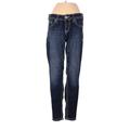 Express Jeans Jeans - Low Rise: Blue Bottoms - Women's Size 0 Petite