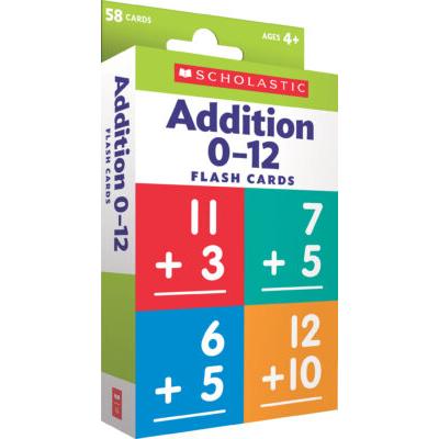 Flash Cards: Addition 0 - 12