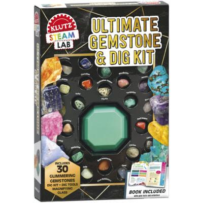 Klutz: STEAM Lab: Ultimate Gemstone and Dig Kit