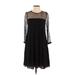 Claudie Pierlot Casual Dress: Black Dresses - Women's Size 38