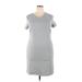 Old Navy Casual Dress: Gray Dresses - Women's Size 2X-Large