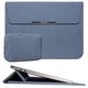 TOWOOZ Macbook Pro 13 Inch Seeve, Macbook Air 2018 sleeve Compatible with Macbook Pro 13-14 Inch/ 13-13.3 Inch MacBook Air/Dell XPS 13/Surface Pro X, 13.3 Laptop Sleeve with Storage Pouch (Navy Blue)