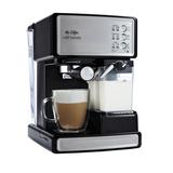 Mr. Coffee Espresso & Cappuccino Maker | Café Barista, Silver Stainless Steel in Black/Brown/Gray | 12.6 H x 8.9 W x 11.2 D in | Wayfair