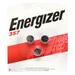 Energizer 11098 - 357 1.55 Volt Silver Oxide Zero Mercury Button Cell Watch / Calculator / Medical / Electronic Book / Toys Battery (3 pack) (357BPZ-3)