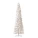 13ft. Slim White Artificial Christmas Tree with 1350 Warm White LED Lights and 3924 Bendable Branches - Nearly Natural T4535