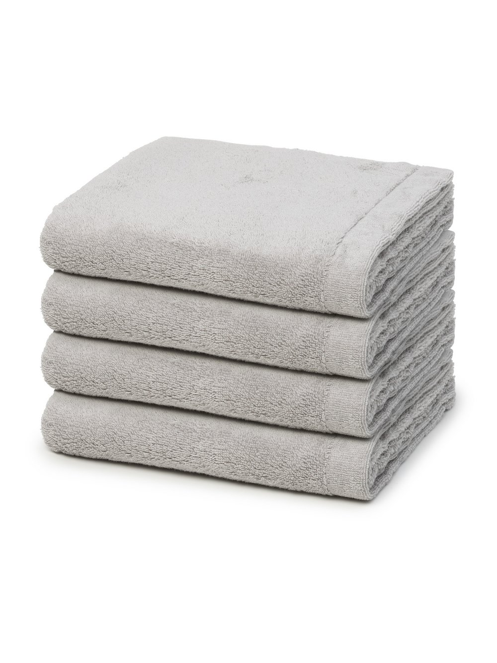 Cawö Handtuchset 4-teilig Damen grau, ONE SIZE Image