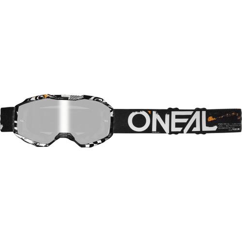 Oneal B-10 Attack Kinder Motocross Brille, schwarz-weiss