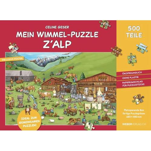 Mein Wimmel-Puzzle z'Alp - Weber Verlag Thun