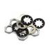 15Pcs Potentiometer Nuts Set Washers Fits CTS Guitar Pots Switchcraft Accessorys