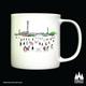 FFG: Hereford United FC - MatchDay@EdgarStreet - Stadium - Inspired - Tribute - Fine Bone China - Pint Mug