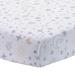 Lambs & Ivy Goodnight Moon 100% Cotton White Fitted Crib Sheet - Moon/Stars