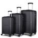 Expandable ABS Hardshell 3pcs Clearance Luggage Hardside Lightweight Durable Suitcase sets Spinner Wheels Suitcase with TSA Lock