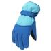 TAIAOJING Kids Winter Warm Sports Gloves Snowboarding Ski Size Skating Outdoor Snow Boys Windproof Girls